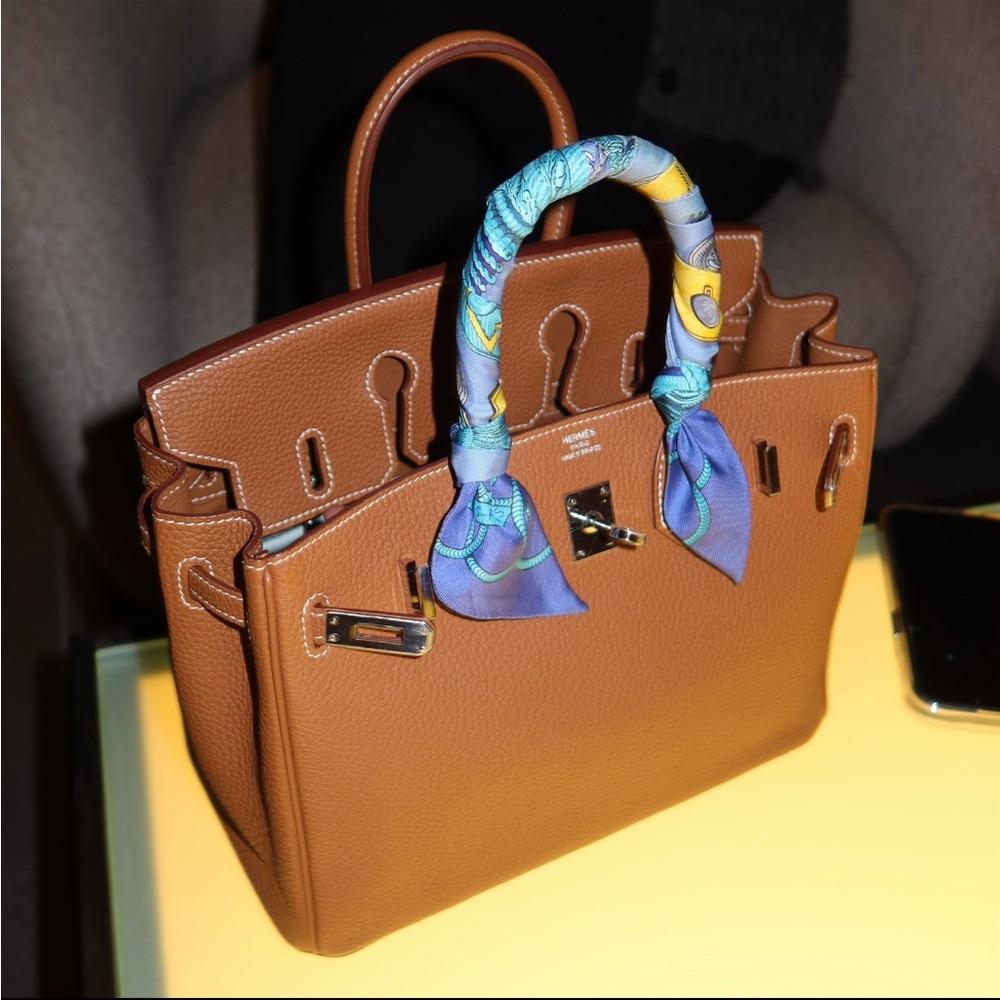 💞HERMES Silk Twilly Ribbon Scarf “Do Re Boucles” • Vert Vif Blanc (Green White) - Picture 10 of 10